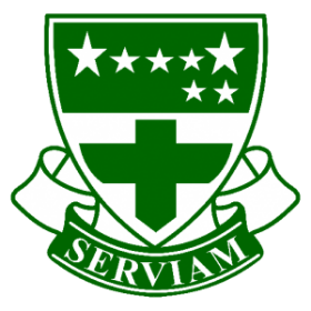 Logo Serviam SMA Santa Maria Surabaya